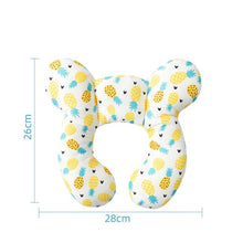 Load image into Gallery viewer, New cartoon children&#39;s U-shaped pillow, cotton soft baby pillow, travel car children&#39;s pillow, multi-functional stroller pillow - Ammpoure Wellbeing
