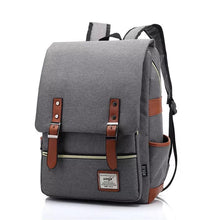 Load image into Gallery viewer, Vintage Unisex Oxford Waterproof Backpacks Large Capacity Men Travel Bag Women Students School Books 16 Inch Laptop Backpack - Ammpoure Wellbeing 🇬🇧
