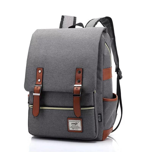 Vintage Unisex Oxford Waterproof Backpacks Large Capacity Men Travel Bag Women Students School Books 16 Inch Laptop Backpack - Ammpoure Wellbeing 🇬🇧