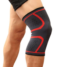 Load image into Gallery viewer, 1PC Fitness Running Cycling Knee Support Braces Elastic Nylon Sport Compression Knee Pad Sleeve for Basketball Volleyball - Ammpoure Wellbeing 🇬🇧
