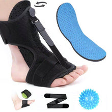 Load image into Gallery viewer, Adjustable Plantar Fasciitis Night Use Foot Splint Drop Orthotic Stabilizer Brace Elastic Care Tools Lightweigh Improve Gait - Ammpoure Wellbeing 🇬🇧
