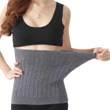 Load image into Gallery viewer, Cashmere Waist Belts for Fitness Warmer Wool Waist Support Comfortable Lumbar Brace Stomach Cold Stomach Protection Sport Safety - Ammpoure Wellbeing 🇬🇧
