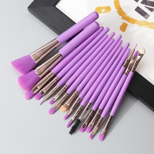 Load image into Gallery viewer, Makeup Brushes Tool Set 6/15/18/20Pcs - Ammpoure Wellbeing 🇬🇧
